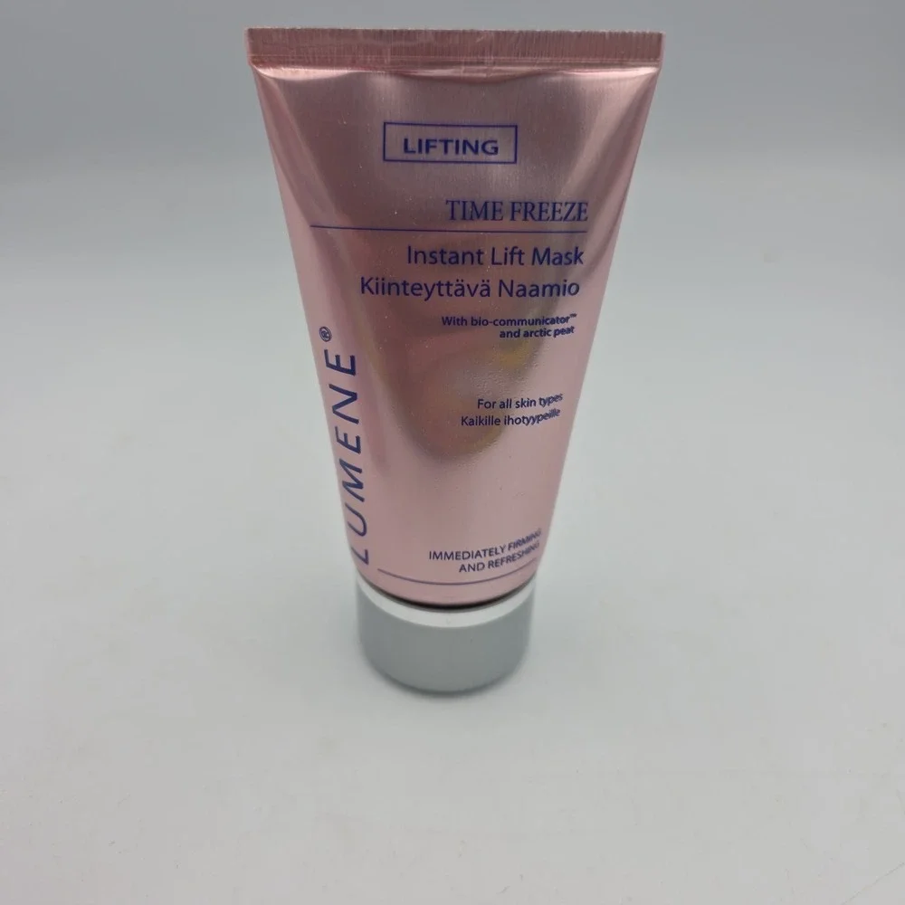 Lumene Time Freeze Instant Lift Mask With Boo-Communicator & Arctic Peat 2.5 Oz.